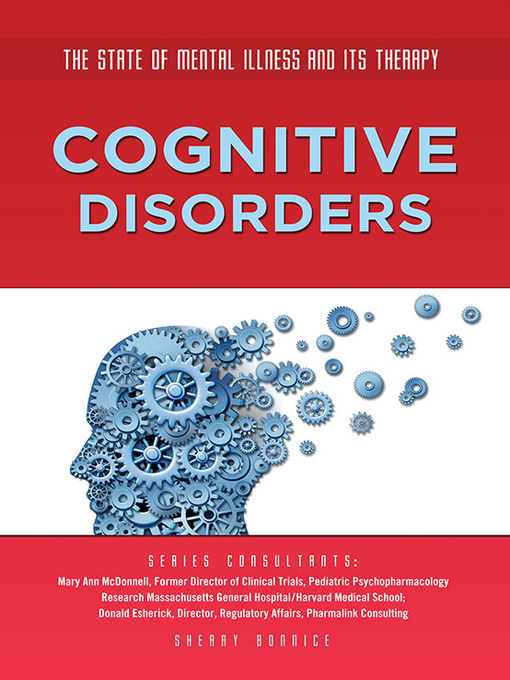 Title details for Cognitive Disorders by Sherry Bonnice - Available